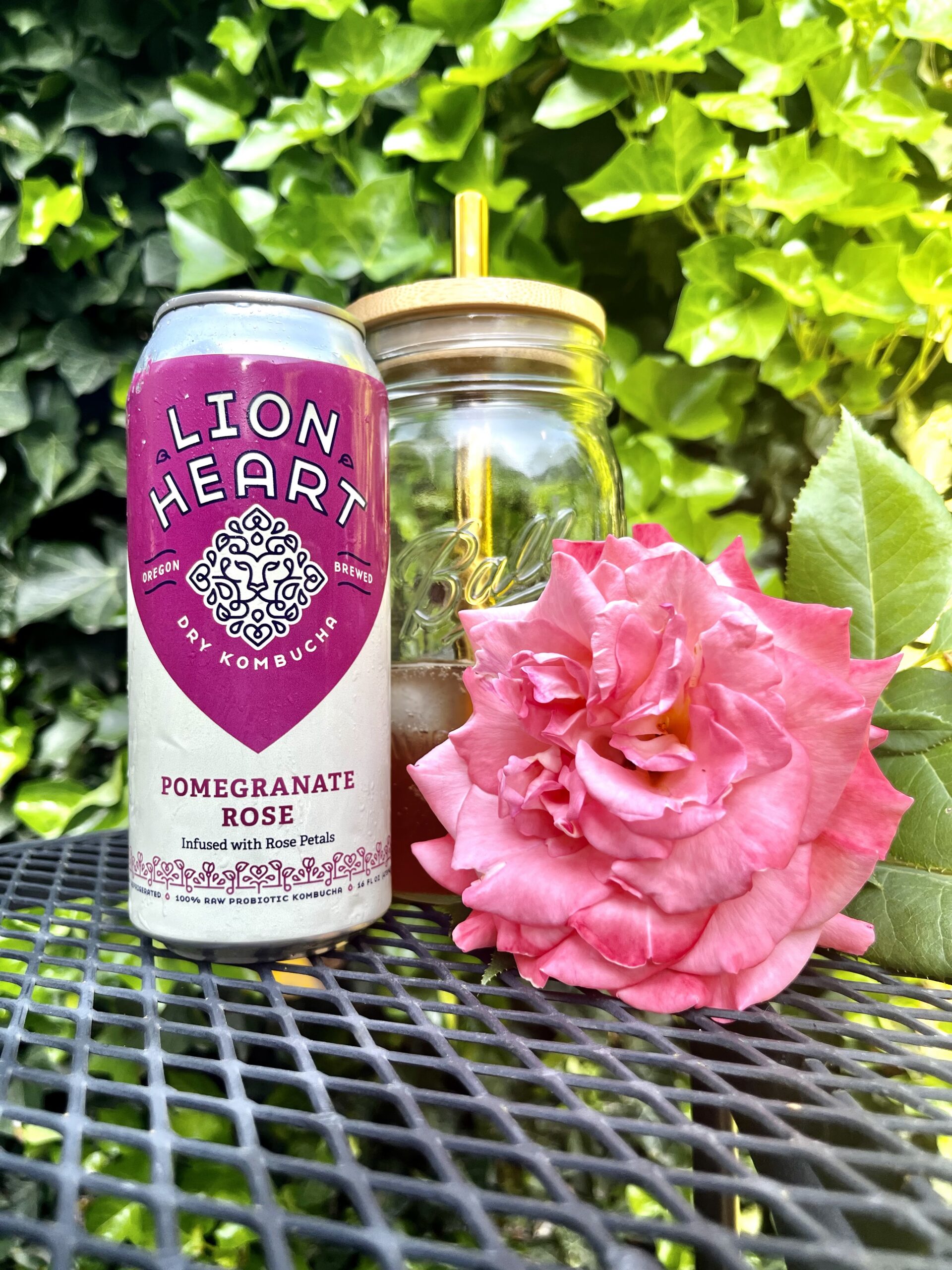 Drink Lion Heart Kombucha at your party or wedding.