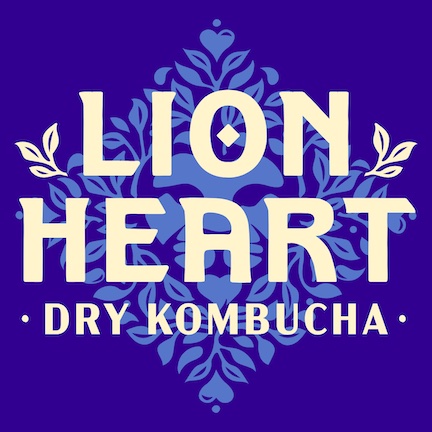 Coaster - 1 Pearl Distributing, distributor of Lion Heart Kombucha
