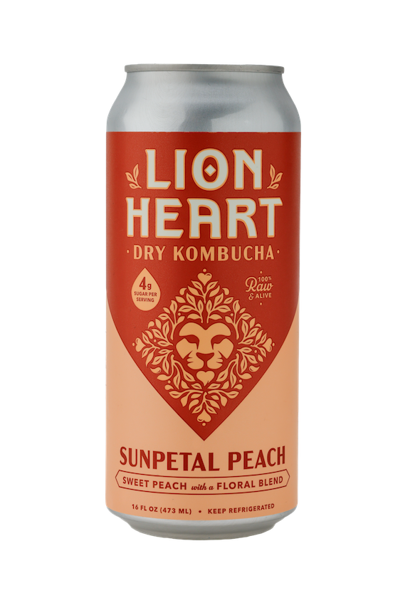Lion Heart Kombucha Raspberry Harvest